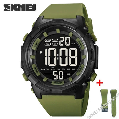SKMEI 1845 Fashion Digital Waterproof Watch for Men Military Electronic Sport Mens Wristwatches Shockproof Clock Reloj Masculino