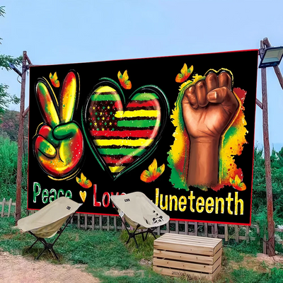 Juneteenth Decoration Background Backdrop African American Famous People Banner School Classroom Bulletin Board Decoration