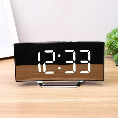 Digital Alarm Clock Bedside Table Decorations Electronic Smart Life Electronics Desk Led Child Bedroom Light Dawn Desktop Clocks
