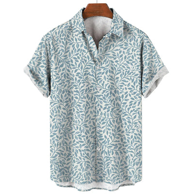 Hawaiian Shirts For Men Short Sleeve Tops New Coconut Treeo Graphic 3d Shirt Fashion Streetwear 5XL Summer Clothing Men's Blouse