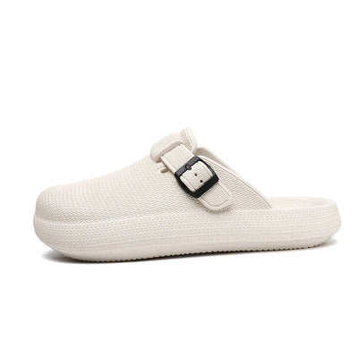 Kidmi Fashion Men Clogs Slippers Men Garden Shoes Summer Nonslip Beach Slippers Men EVA Flat Sandals Casual Waterproof Men Shoes