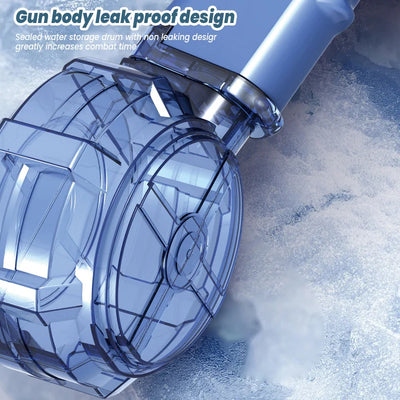 Summer New Water Gun Fully Automatic Continuous Electric Water Gun Simulated Flame Sensor Light Large Capacity Pool Tools