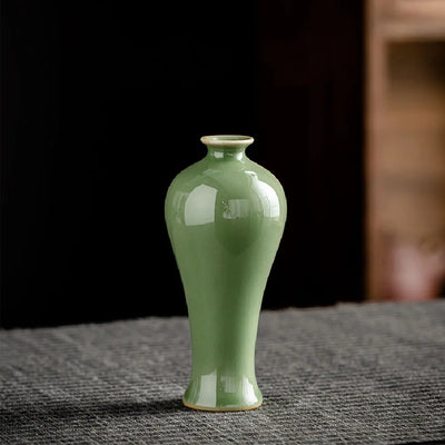 Vase ornaments, dried flower utensils, ceramic decorations, dining tables, simple and fresh home decor, small vase decorations