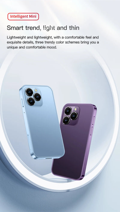 The smart phone in your pocket! SOYES XS16 3-inch Android 8.1 Mini Phone 4G Network Dual SIM Card 3+64G Memory with Play Store