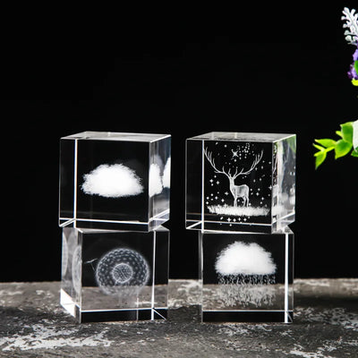 1 Crystal Decoration, Moon, Galaxy And Other Collection Crafts, Beautify Home Holiday Gifts 1 Crystal Decoration, Moon, Galaxy A