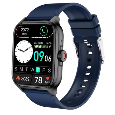 2025 New QX5 Smart Watch Heart Rate Monitor Music Control Sports Waterproof Smart Watch for Men Women Smartwatch