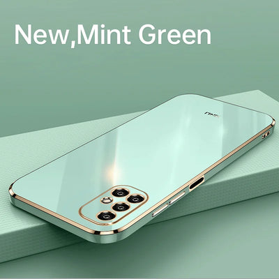 Funda de TPU suave para Samsung Galaxy M51 con protección antihuellas para la cámara.