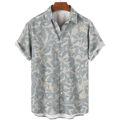 Hawaiian Shirts For Men Short Sleeve Tops New Coconut Treeo Graphic 3d Shirt Fashion Streetwear 5XL Summer Clothing Men's Blouse