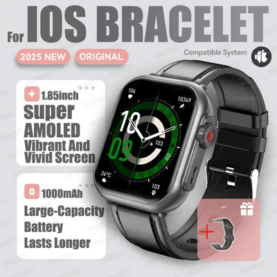 2025New For XIAOMI IOS Watch Ultra2 Smart Watches Women 1000mAh 1.85