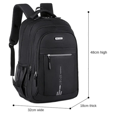 Men's Backpacks Oxford Waterproof Rucksack Business Computer Bag Casual Travel Backpacks Senior High School Student Schoolbag 가방