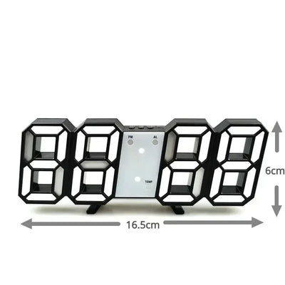 Digital Decoration for Bedroom Desk Watches Led Wall Clock Living Room Alarm Modern Home and Decoration Electronic Table Decor