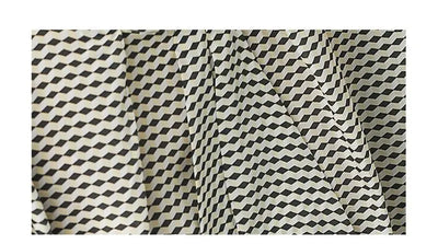 Striped Chiffon Shirt  Women Short-sleeved Fashionable Loose French Chic Feminine Belly Covering Top