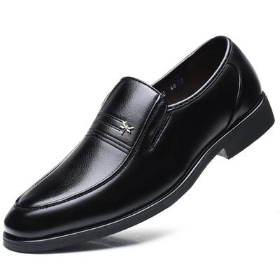 High Quality Leather Men Casual Shoes Comfortable Light Men Loafers Formal Men Dress Shoes Breathable Slip on Men Driving Shoes