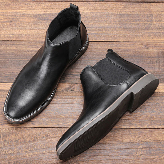 Soft In Sole Comfortable Chelsea - Men's Fashion Slip On Boots