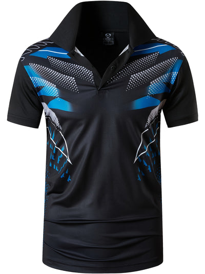 Jeansian Men's Quick Dry Sport Tee Shirt for Tennis, Golf, and Bowling - Comfortable and Stylish