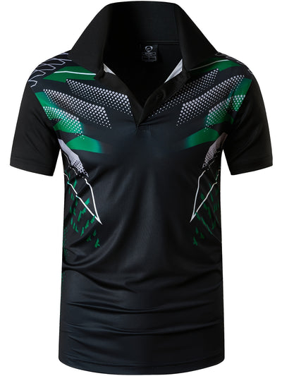 Jeansian Men's Quick Dry Sport Tee Shirt for Tennis, Golf, and Bowling - Comfortable and Stylish